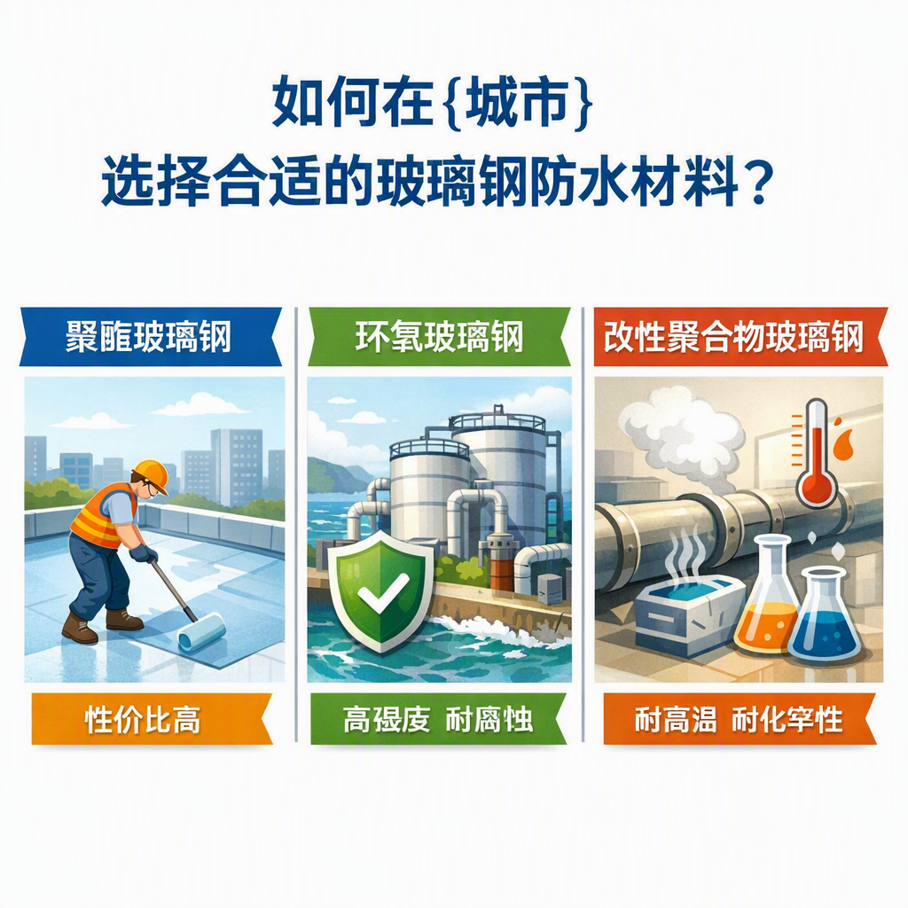 如何在白山选择合适的玻璃钢防水材料？